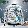 Mermaid Wishes Ugly Christmas Sweater