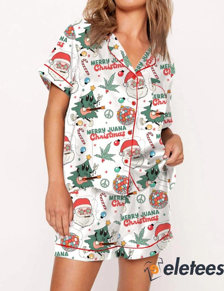 Christmas short best sale set pajamas