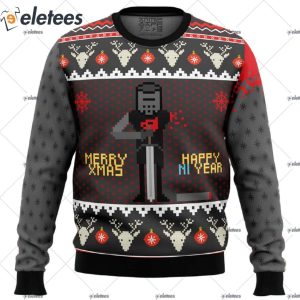 Merry Xmas and Happy Ni Year Monty Python Ugly Christmas Sweater 1