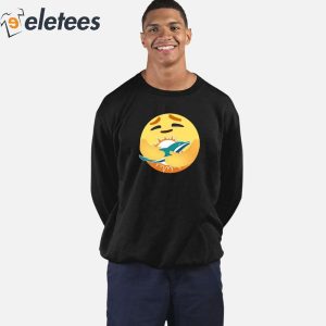 Love The Miami Dolphins Love Hug Facebook Care Emoji T-Shirt - T-shirts Low  Price