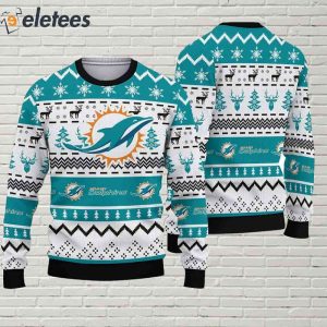 Philadelphia Eagles Christmas Big Reindeer Pattern Christmas Gift