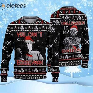 Michael Myers Ugly Christmas Sweater 1