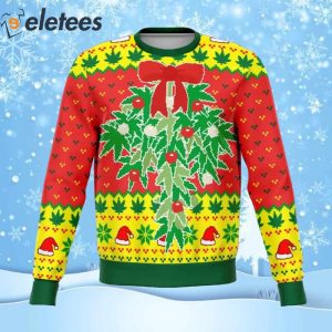 Mistlestoned Ugly Christmas Sweater 1