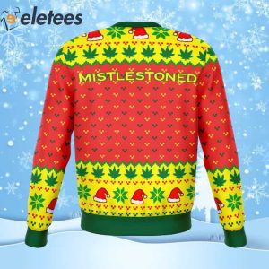 Mistlestoned Ugly Christmas Sweater 4