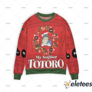 My Neighbor Totoro Ugly Christmas Sweater 1