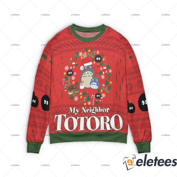 My Neighbor Totoro Ugly Christmas Sweater