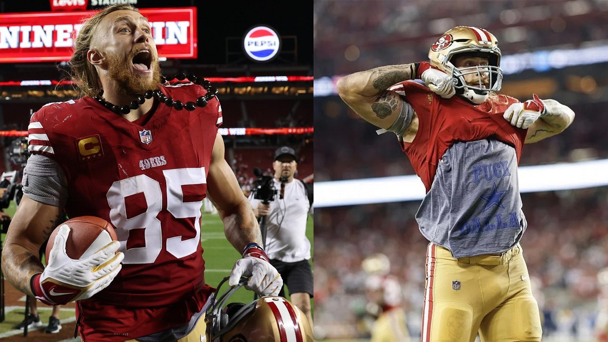 NSFW Meaning: George Kittle's NSFW Shirt Stirs Controversy During 49ers'  Dominant Victory Over Dallas Cowboys
