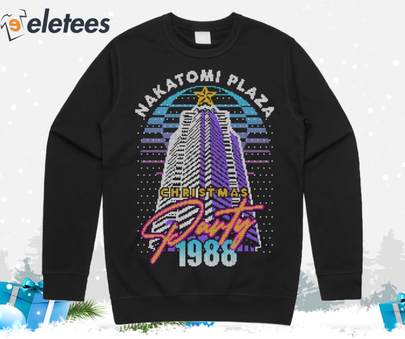 Nakatomi plaza hot sale christmas sweater