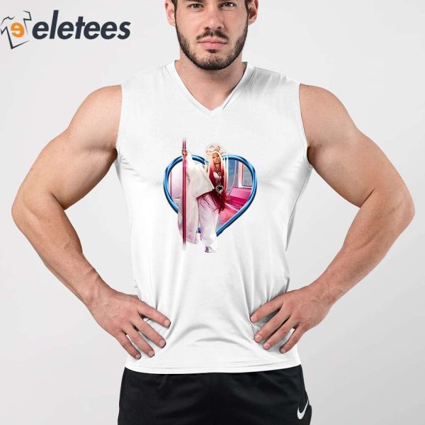 Nicki Heart Frame Shirt