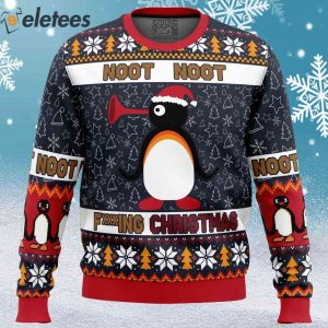Noot Christmas Pingu Ugly Christmas Sweater 1
