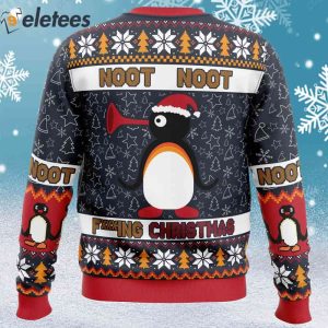 Noot Christmas Pingu Ugly Christmas Sweater 2