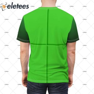 Number Four Green Blocks Halloween Costume Shirt 4