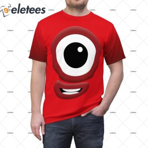 Number One Red Blocks Halloween Costume Shirt