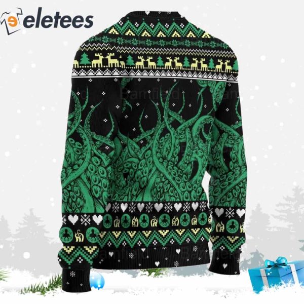 Octopus Ugly Christmas Sweater