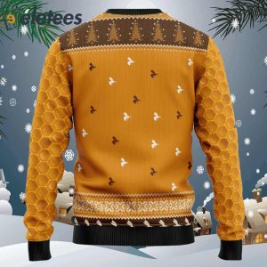 Oh Christmas Bee Big Ugly Christmas Sweater1