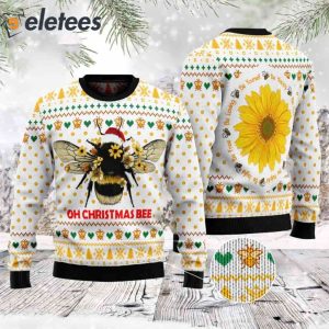 Oh Christmas Bee Ugly Christmas Sweater 2