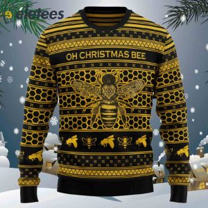 Black and gold ugly hotsell christmas sweater