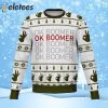 Ok Boomer Ugly Christmas Sweater