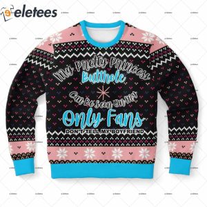 Onlyfans Princess Funny Ugly Christmas Sweater 1