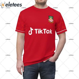 Paul Mullin Wrexham AFC Tiktok 3D Printed Shirt1