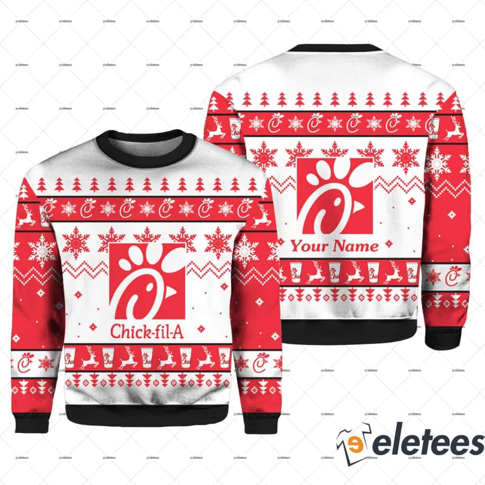 I'm the Chick-fil-a efl Christmas ornament, hoodie, sweater, long