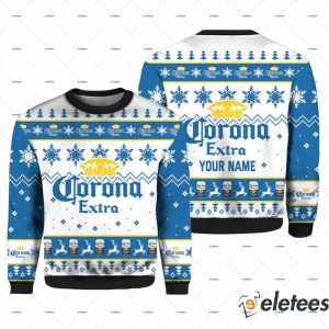 Personalized Name Corona Extra Christmas Sweater