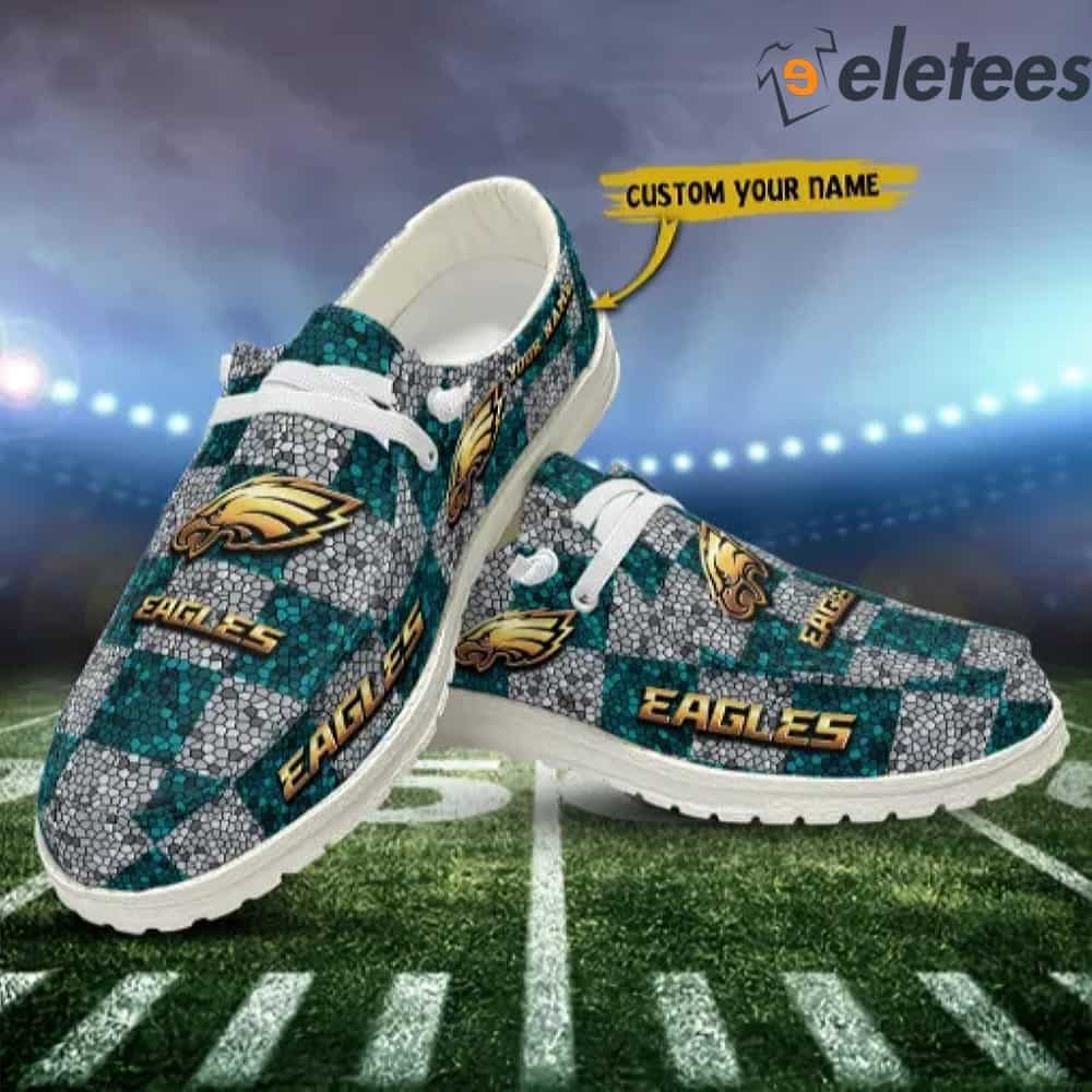 HOT Philadelphia Eagles shoes Custom Air Force Sneakers for fans