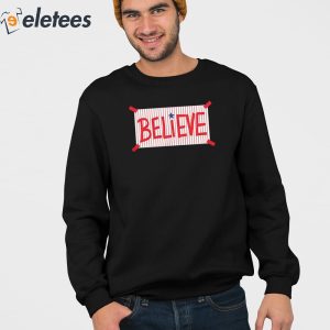 Believe Tee | Philadelphia Phillies Inspired | phillygoat Heather True Royal / S