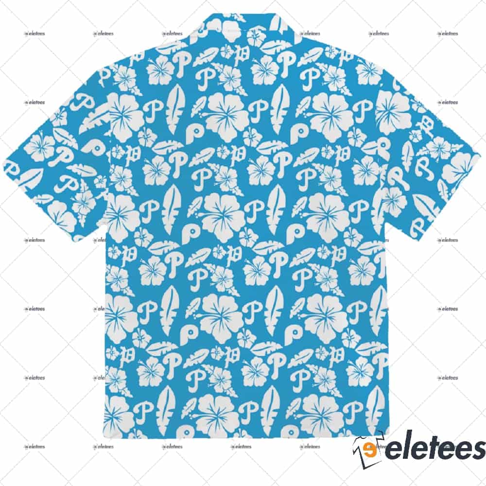 Eletees Phillies Tropical Hawaiian Shirt