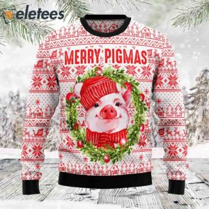 Pig Merry Pigmas Ugly Christmas Sweater