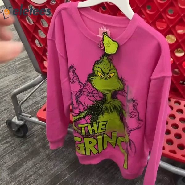 Pink Grinch Sweatshirt Target