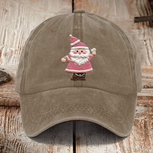 Pink Santa Casual Unisex Hat3