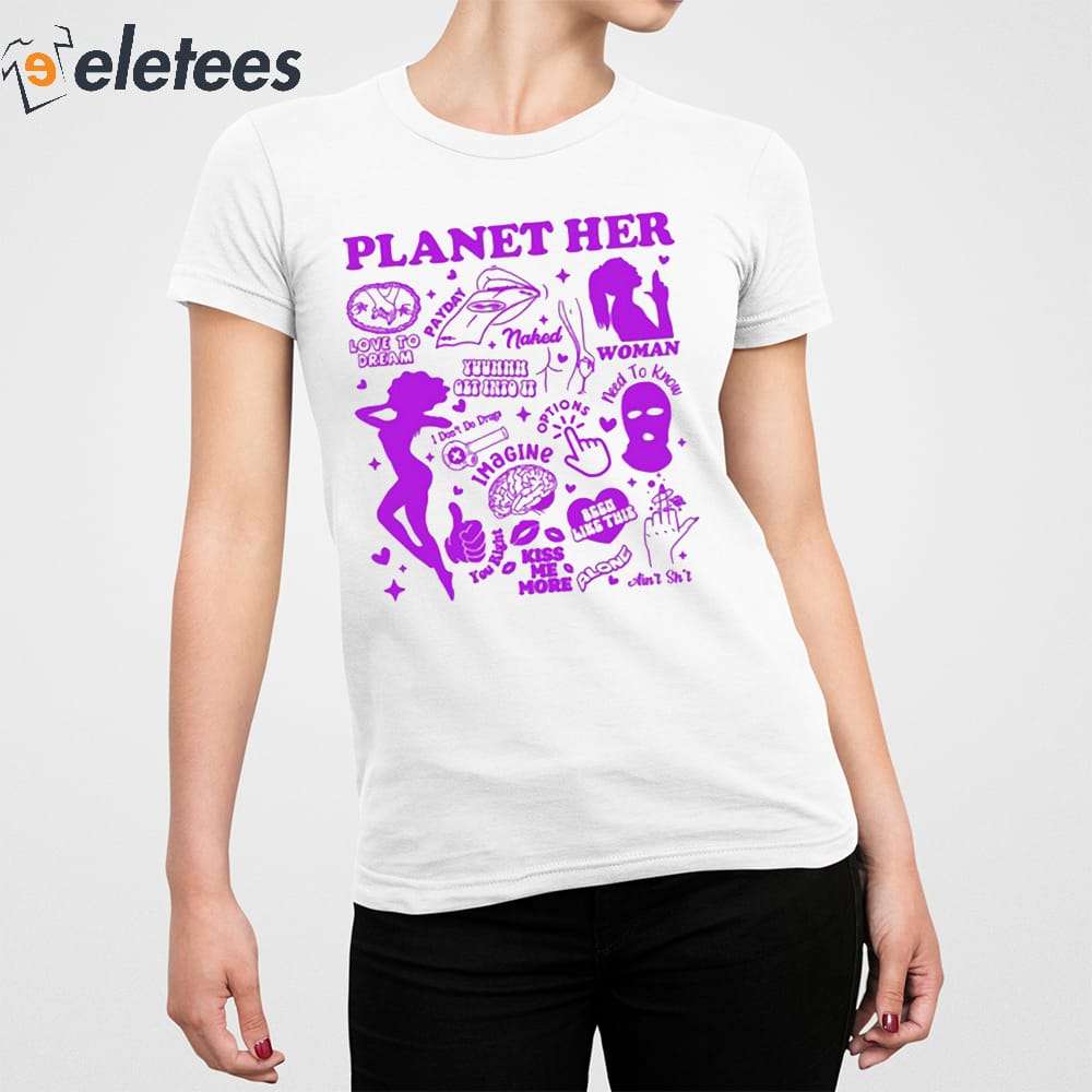 Planet Her Kiss Me More Shirt