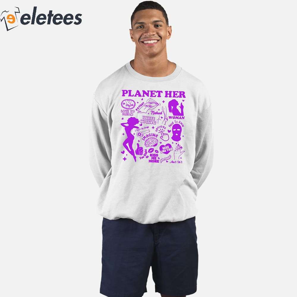 Planet Her Kiss Me More Shirt