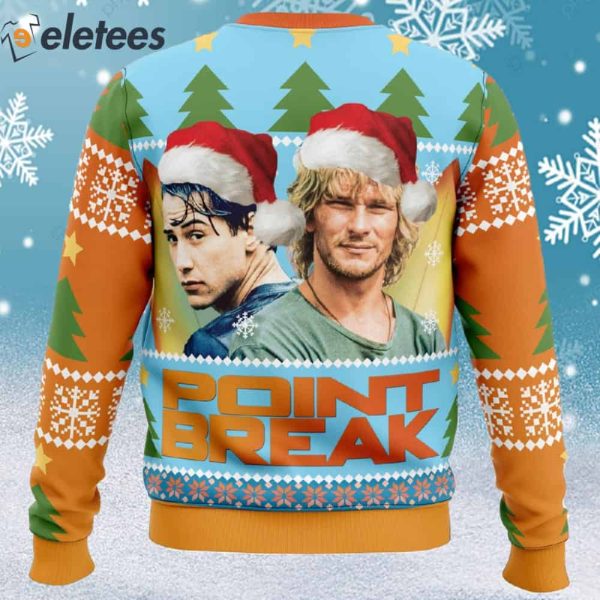 Point Break Ugly Christmas Sweater