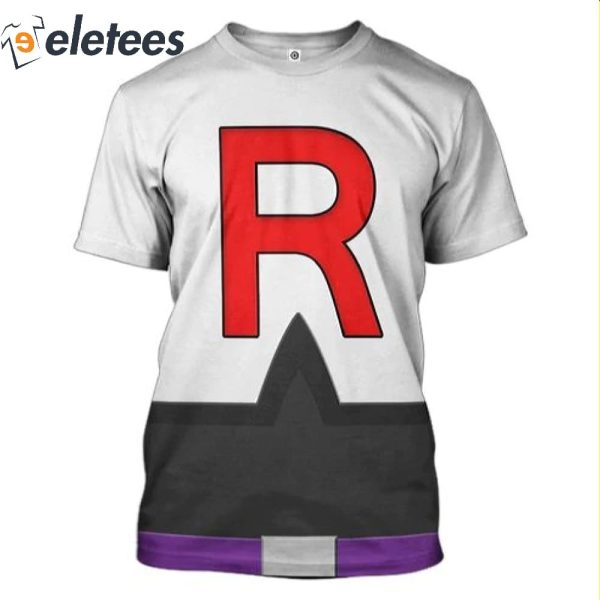 Pokemon Rocket Team 3D Shirt