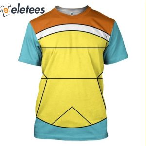 Pokemon Squirtle 3D Shirt