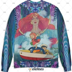 Ponyo Mother of The Sea 3D Sweater 2