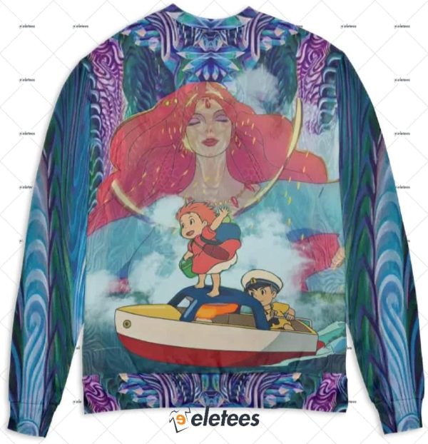 Ponyo Mother of The Sea 3D Sweater