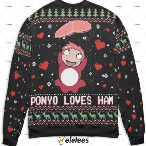 Ponyo Ugly Christmas Sweater 2