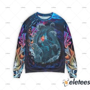 Ponyo on The Sea 3D Sweater 1