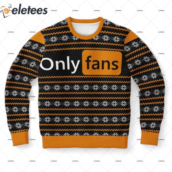 Pornhub Style Onlyfans Ugly Christmas Sweater 