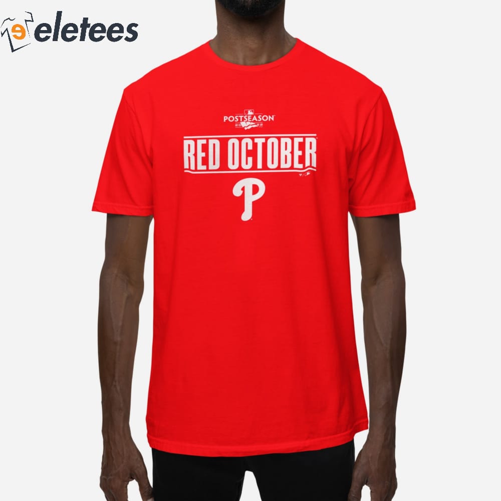 Eletees Red October Phillies Shirt