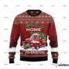 Red Truck Home Christmas Ugly Sweater