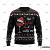 Red Wine It Calls Me Ugly Sweater