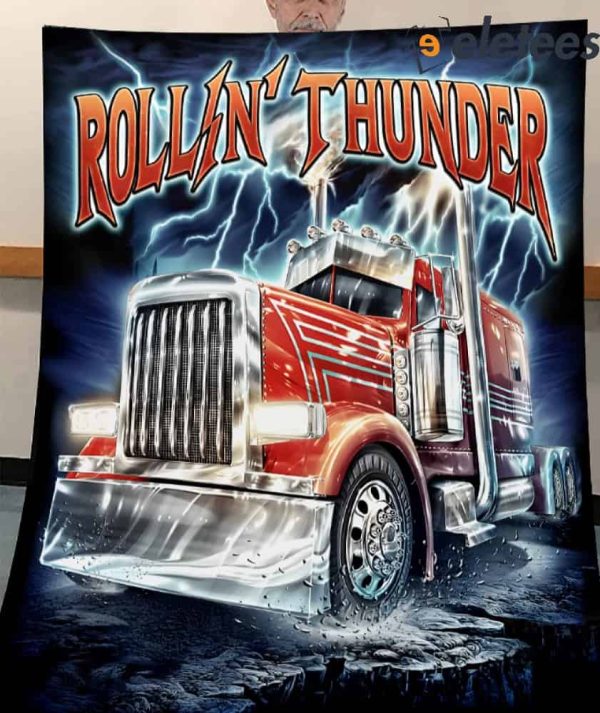 Rollin’ Thunder Truck Blanket