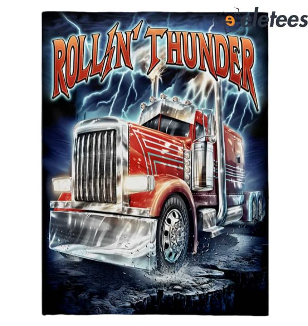 Rollin’ Thunder Truck Blanket