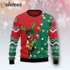 Rottweiler Reindeer Ugly Christmas Sweater