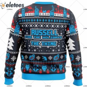 Russell for the Holidays The Thing Ugly Christmas Sweater 2