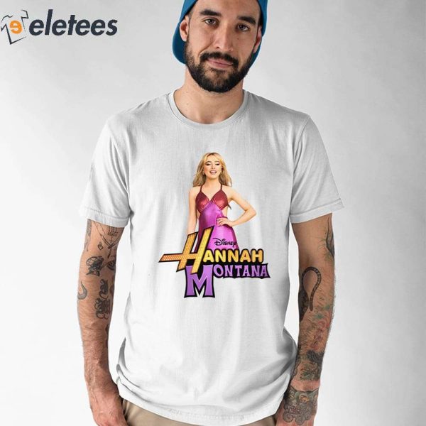Sabrina Carpenter Hannah Montana Shirt